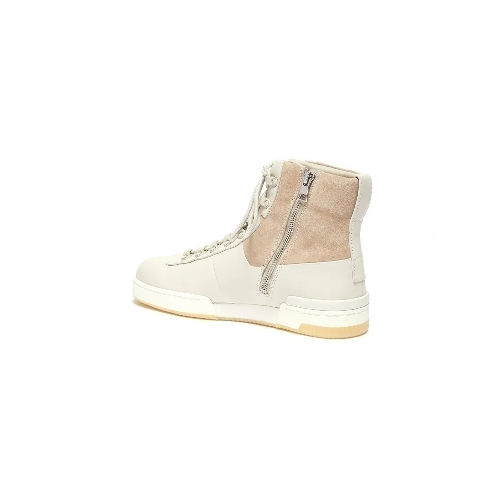 Vince Rowan High Top Lace-Up Leather Suede Sneaker Size 9.5M